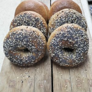 BAGELS "NEW YORK STYLE" <BR/>WHITE